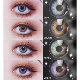 DORELLA 1 คู่ (2 ชิ้น) Taylor Collection Eye Cosmetics Contact Lenses คอนแทคเลนส์สี เลนส์สีธรรมชาติ Noble Tinted Eyes รายปีคอนแทคเลนส์แบบใช้แล้วทิ้ง