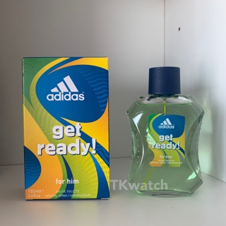 ของแท้ น้ำหอม adidas get ready for him edt 100ml