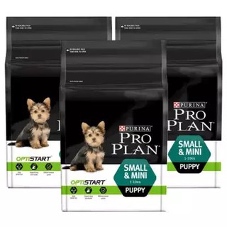 Pro Plan Small &amp; Mini Breed Puppy Food 2.5kg (3 bags) อาหารลูกสุนัขพันธุ์เล็ก หลังหย่านม-2ปี