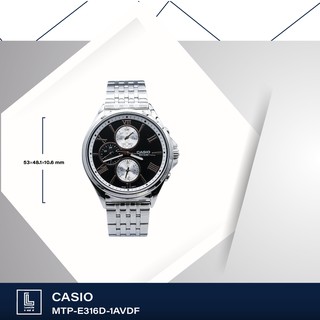 นาฬิกาข้อมือ casio รุ่น MTP-E316D-1AVDF