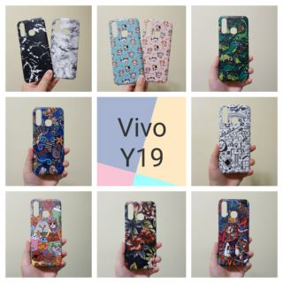 เคสแข็ง Vivo Y19 มีหลายลาย เคสไม่คลุมรอบนะคะ เปิดบน เปิดล่าง (ตอนกดสั่งซื้อ จะมีลายให้เลือกก่อนชำระเงินค่ะ)