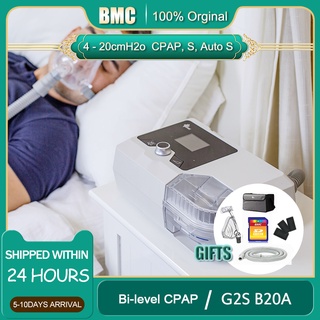 Bmc G2S Bpap B-20A  New Cpap Bi-level Cpap For Large Face Mask Respirator C8MB