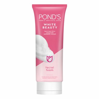 PONDS พอนด์ส ไวท์ บิวตี้ สปอท เลส โกลว์ เฟเชียล โฟม 100 กรัม