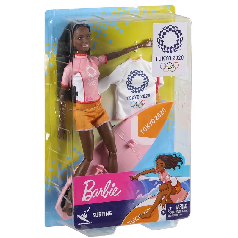 Barbie® Olympic Games Tokyo 2020 Surfer Doll and Accessories