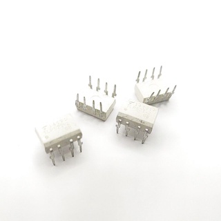 TLP521-2 Toshiba DIP-8 NPN Phototransistor Output Optocouplers ตัวละ 45บาท