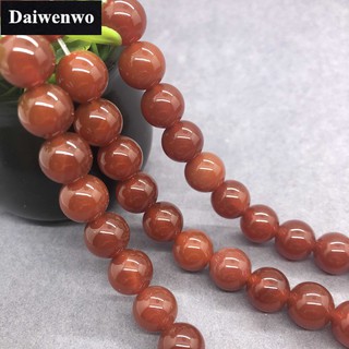 Onyx Stone Beads ลูกปัดหินนิล 4-14 มิลลิเมตรรอบธรรมชาติหลวมหินอาเกตสีแดงลูกปัดอุปกรณ์ Diy