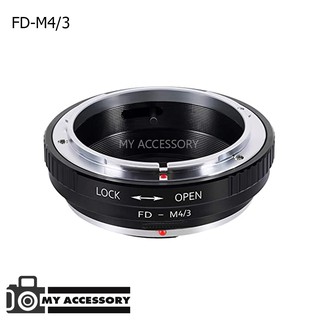 FD-M4/3 อะแดปเตอร์แปลงเลนส์  Lens Adapter (แมนนวล)