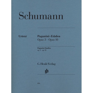 SCHUMANN Paganini-Studies op. 3 and op. 10 (HN614)