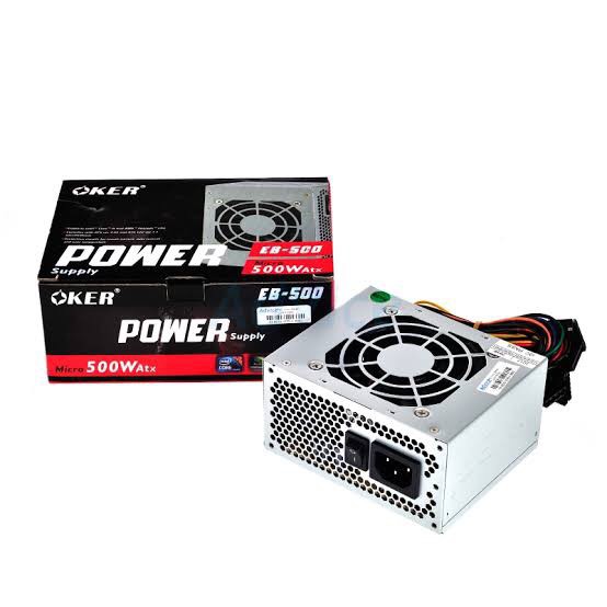 ลดราคา Power Supply Mini OKER EB-500 W ของแท้100% #ค้นหาเพิ่มเติม ท่นวางโทรศัพท์ Analog To Digital ลำโพงคอม NUBWO PCI Express Card แหล่งจ่ายไฟ PHANTOM