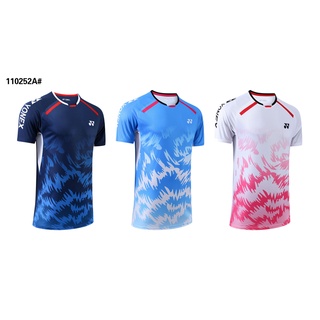 ใหม่ Yonex เสื้อแบดมินตัน แขนสั้น เสื้อปิงปอง เสื้อคู่รัก เสื้อกีฬา เสื้อยืดทีมซื้อ 2022