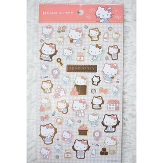 (( พร้อมส่ง )) สติ๊กเกอร์ Sticker ซานริโอ Sanrio เฮลโล คิตตี้ Hello Kitty จาก Daiso ญี่ปุ่น