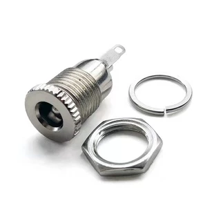 เต้ารับไฟฟ้า DC099 เต้ารับหญิง ขนาด 5.5*2.1mm/5.5*2.5mm โลหะ เต้ารับชาร์จ แจ็ค dc ตัวเมีย