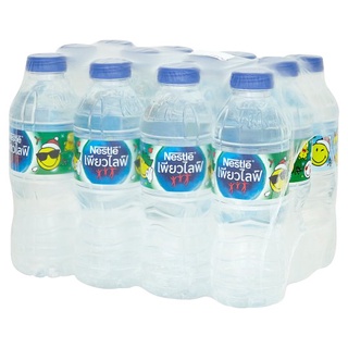 💥โปรสุดพิเศษ!!!💥 เนสท์เล่ เพียวไลฟ์ น้ำดื่ม 330มล. x 12 ขวด Nestlé Pure Life Drinking Water 330ml x 12pcs