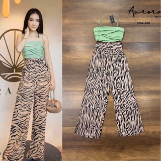 Set เสื้อสายสปาเก็ตตี้+กางเกง (XS/S/M/L) By Aurora