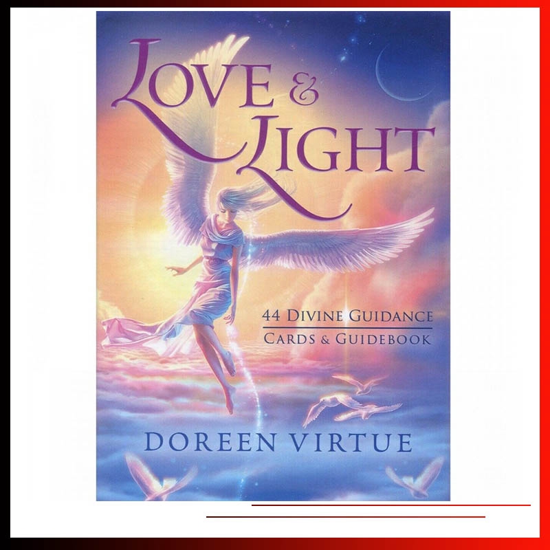แผ่นการ์ด love and light 44 แผ่น