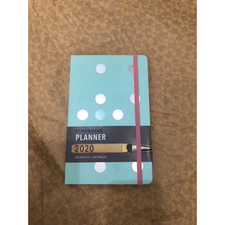 Starbucks Moleskin Planner 2020 ปกสีฟ้าพาสเทล ไม่แกะซีล