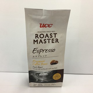 UCC Roast Master Espresso Ground Roasted Coffee 250g ยูซีซีโรสต์มาสเตอร์เอสเปรสโซ กาแฟคั่วเมล็ด 250 กรัม.