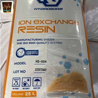 เรซิ่น Hydrosorb กระสอบ 25ลิตร  มีใบรับรอง สารกรองน้ำ กรองหินปูน สารกรองน้ำเรซิ่น จำหน่ายสารกรองน้ำ