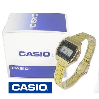 (พร้อมกล่อง) นาฬิกาผู้หญิง นาฬิกาข้อมือ สายเหล็ก สีทอง สีเงิน นาฬิกาcasio นาฬิกาคาสิโอ้ สายสีดำ ควอทว์หญิงและชาย RC620