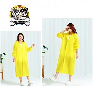 เสื้อกันฝน ชุดกันฝน EVA เสื้อกันฝนแฟชั่น Rain coats กันน้ำ แบบหนา เสื้อกันฝนผู้ใหญ่ คุณภาพดี พร้อมส่ง มี 9 สี 140 กรัม