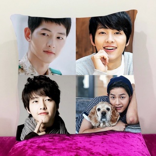 หมอนอิงสั่งทำ ใส่ได้4รูป หมอนอิงขนนุ่ม หมอนอิงโซฟา หมอนอิงในรถ หมอนอิง Cushions Song Joong Ki ซงจุงกิ