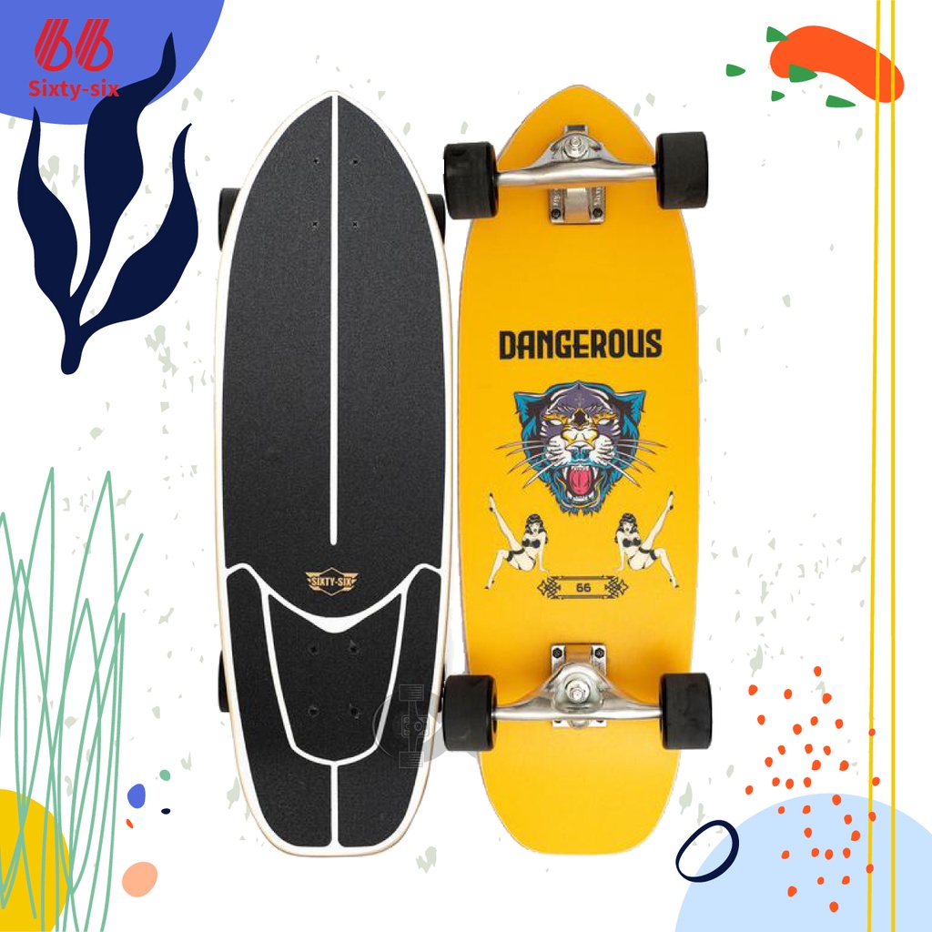 Sixty-Six Surfskate Dangerous 30.7" Summer Rays 2021