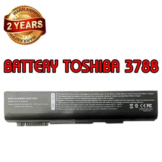 รับประกัน 2 ปี BATTERY TOSHIBA PA3788U แบตเตอรี่ โตชิบา PA3786U PA3787U Series 6Cells