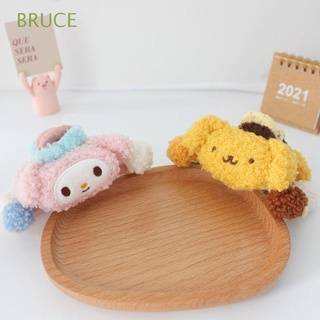 BRUCE Cute Women Hair Accessories Kids Korean Style Hair Claw Plush Hair Clip Sweet Cartoon Design Temperament Retro Acrylic Winter And Autumn Shark Grab Clip