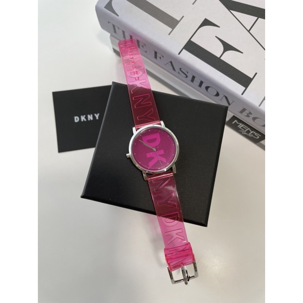 DKNY Soho Three-Hand Polyurethane Watch