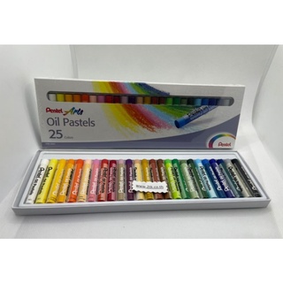 สีชอร์คเพนเทล 25 สี pentel oil Paetels