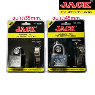 กุญแจ Jack ระบบลูกปืน รุ่น407คอสั้น​ ขนาด35, 45mm.