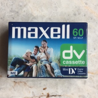 เทปอัดวีดีโอ Mini DV Maxell 60 SP/90LP