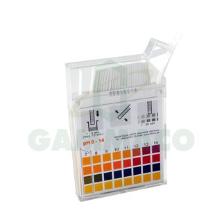 กระดาษ พี.เอช. 0-14 ยูนิเวอร์แซล - pH 0-14 Universal Indicator Test Paper (MERCK) [3010156]