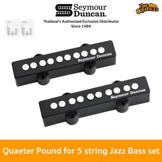 Seymour Duncan Quarter Pound™ Jazz Bass 5 String (SJ5-3) set ปิ๊กอัพเบส 5 สาย Made in USA