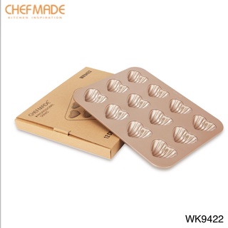 CHEFMADE WK9422 ถาดอบ มาเดอลีน หัวใจ 12 ช่อง