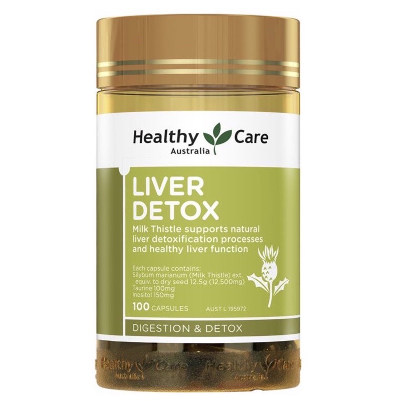 Healthy Care Liver Detox ขนาด 100 แคปซูล
