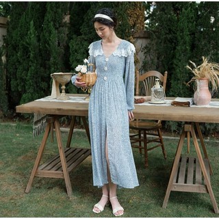 064 Sweet Peach : Sea Holly Dress เดรสเที่ยวทะเลสไตล์บาหลี