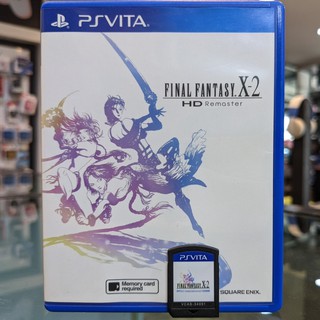 (ภาษาอังกฤษ) มือ2 PS Vita Final Fantasy X-2 HD Remaster แผ่นPSVITA เกมPSVITA มือสอง (FF X2 Last Mission)