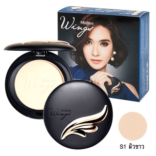 MISTINE WINGS EXTRA COVER POWDER SPF25 PA++มิสทิน วิงส์ แป้งวิ้งค์