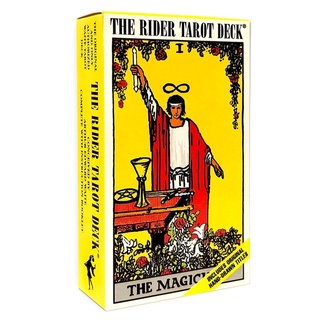 ไพ่ทาโรต์ The Rider Tarot Deck แท้ ไพ่ยิปซี ไพ่ทาโร่ รับประกันของแท้ ใหม่ ไม่แกะซีล