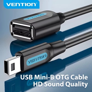 Vention(CCTBB) Mini USB OTG Cable USB Mini-B Male to A Female OTG  15cm