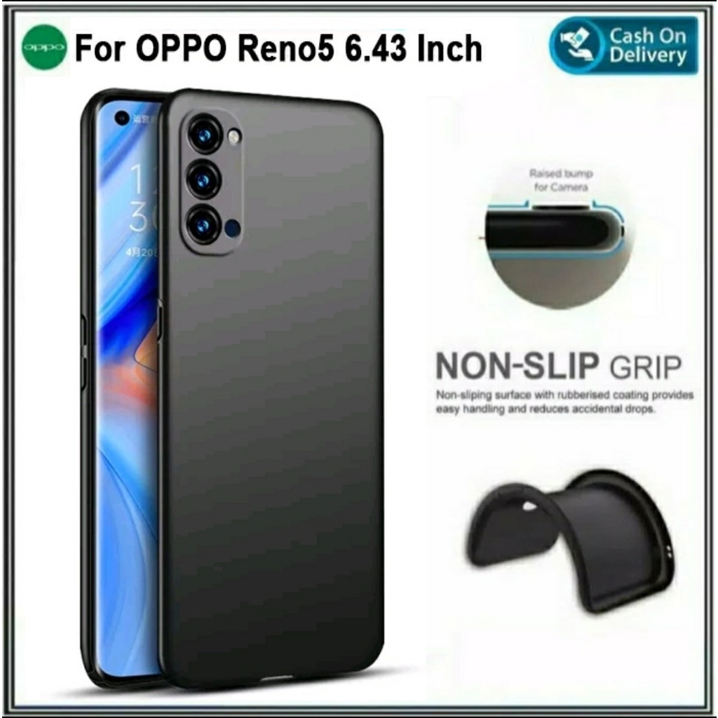 Mondi Store Case Oppo Reno 5 Casing Premium Slim Exellent Cover