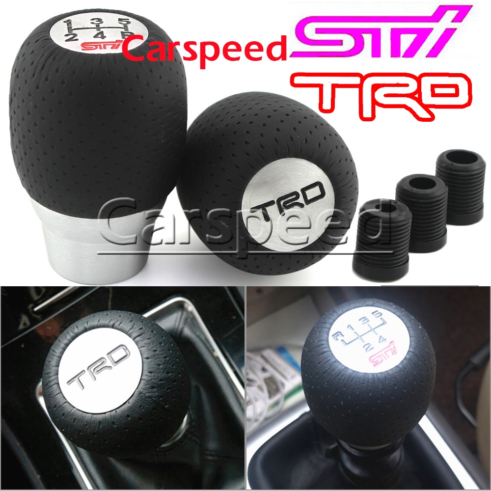 Trd หัวเกียร์ สําหรับ Toyota 5 Speed STI Gear Shift Knob For Subaru Impreza WRX 5MT 6MT Legacy GDA GDB GC8