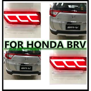 2 ชิ้นไฟ led มัลติฟังก์ชั่นไฟตัดหมอกไฟเบรคสําหรับ honda brv br - v 2015 2016 2018