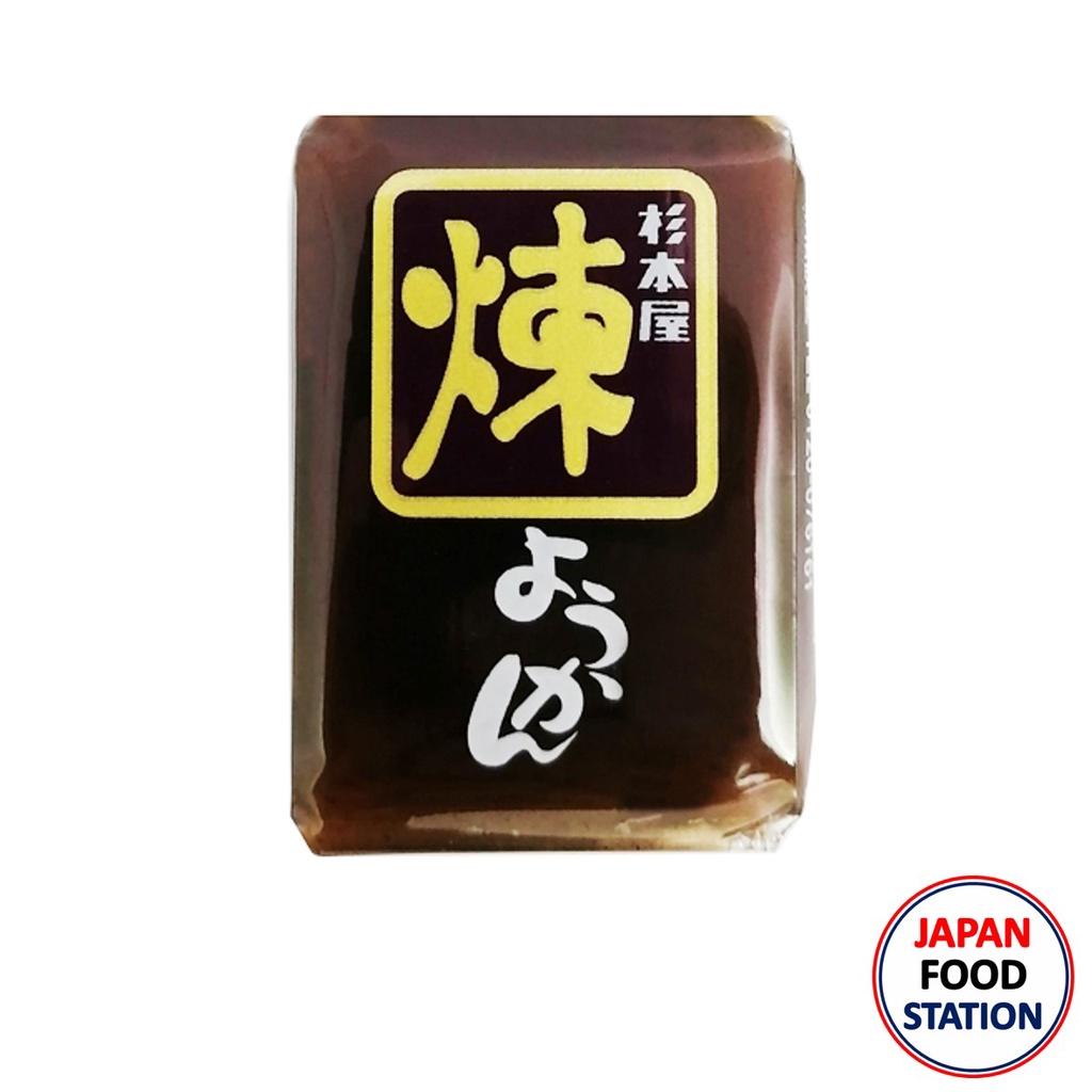 SUGIMOTOYA YOKAN NERI 40G (20361) ขนมโยกัง วุ้นผสมถั่วแดงกวน SWEET BEAN JELLY