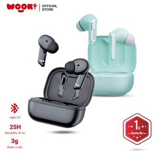 ACOME รุ่น T6  หูฟัง หูฟังบลูทูธ Bluetooth Earphone Bluetooth 5.3 น้ำหนักเบา ของแท้ 100% รับประกัน 1 ปี