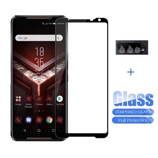 2-in-1 ฟิล์มกระจกนิรภัยกันรอยหน้าจอ HD สําหรับ ASUS Rog Phone 5 Ultimate 3 2