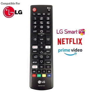 รีโมตคอนโทรลสมาร์ททีวี LG พร้อม Netflix Prime video แบบเปลี่ยน akb75675301Akb75095308Akb75675311. ..