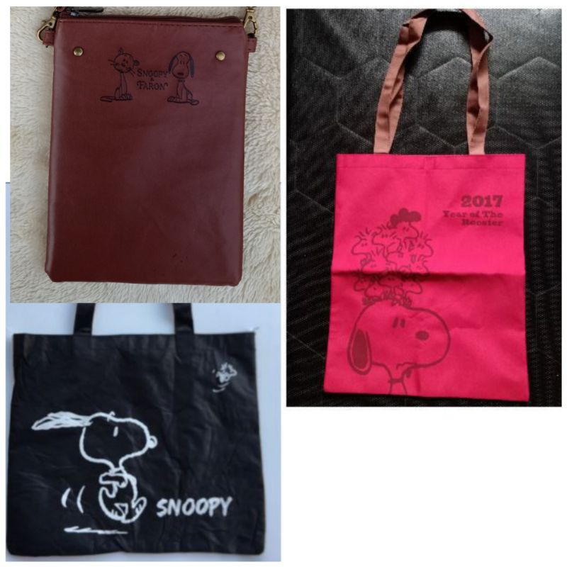 กระเป๋า Snoopy มือสอง