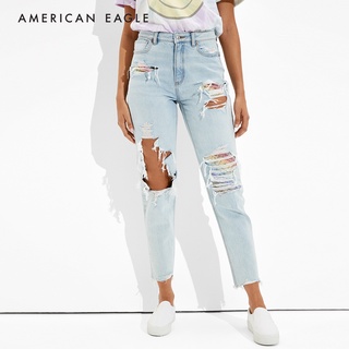 American Eagle Pride Patched 90s Boyfriend Jean กางเกง ยีนส์ ผู้หญิง บอยเฟรนด์ (WST 043-3279-953)